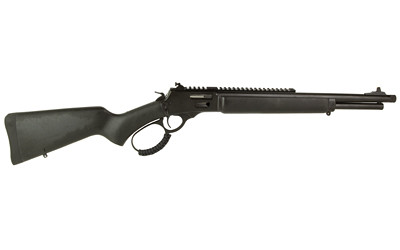 Rossi R95 Triple Black Lever Action Rifle with 16.5-inch Barrel and Ghost Ring Sights 950045161TB