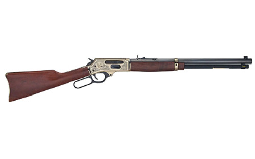 Henry Repeating Arms H009BGWL Lever Action Rifle with Deer Engraving, 30-30 Winchester, 20-Inch Octagon Barrel
