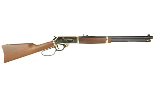 Henry Repeating Arms H009BGL Brass Lever Action Rifle with 20-Inch Octagon Barrel in 30-30 Winchester