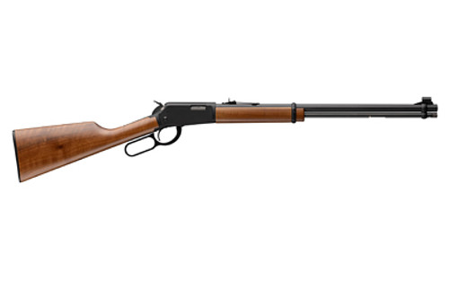 Winchester Repeating Arms Ranger .22 LR Lever-Action Rifle with Walnut Stock and Adjustable Rear Sight