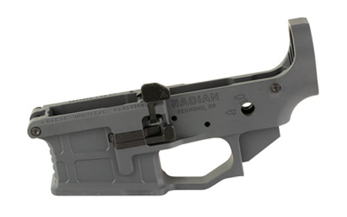 Radian Weapons A-DAC 15 Lower Receiver Gray * Ambidextrous AR-15 Stripped Lower with Dual Action Catch