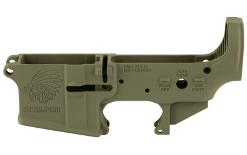 Sons of Liberty Gun Works SOLGW Scalper Stripped Lower Receiver in Olive Drab Green (Part Number: SCALPER-ODG) Sons of Liberty Gun Works SOLGW Scalper Stripped Lower Receiver in Olive Drab Green (Part Number: SCALPER-ODG)