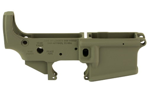 Sons of Liberty Gun Works SOLGW Scalper Stripped Lower Receiver in Olive Drab Green (Part Number: SCALPER-ODG) Sons of Liberty Gun Works SOLGW Scalper Stripped Lower Receiver in Olive Drab Green (Part Number: SCALPER-ODG)