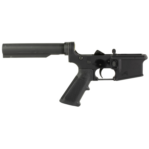 Aero Precision AR15 Carbine Complete Lower Receiver (Part Number: APAR501374) in Black