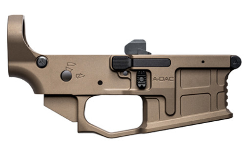Radian Weapons A-DAC 15 Lower Receiver Brown - Ambidextrous AR-15 Stripped Lower