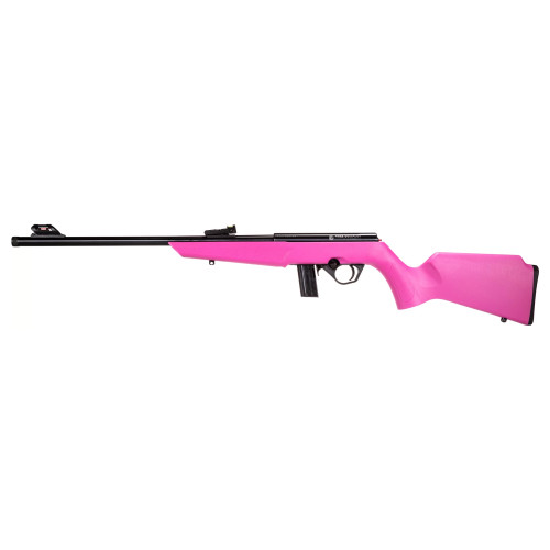 Rossi RB 22LR Compact Bolt-Action Rifle with Threaded Barrel and Adjustable Fiber Optic Sights