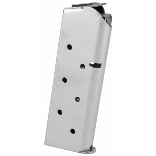 Colt's Manufacturing Mag Colt Defender Officer 45 ACP 7-Round Silver Magazine