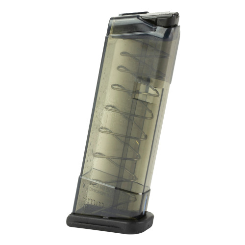 Elite Tactical Systems Group ETS Magazine for Glock 43 9mm - 9 Round Capacity, Carbon Smoke Elite Tactical Systems Group ETS Magazine for Glock 43 9mm - 9 Round Capacity, Carbon Smoke