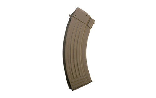 Global Ordnance GO MAG AK 10-Round Flat Dark Earth 7.62x39 Magazine