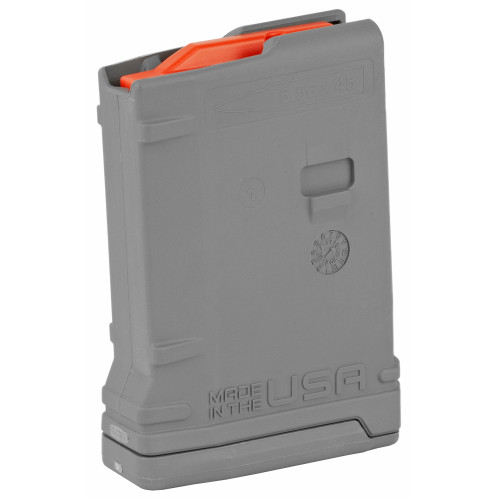 Amend2 AR15/M4/M16 10-Round Magazine in Gray, Model AM17556MOD2GRY10
