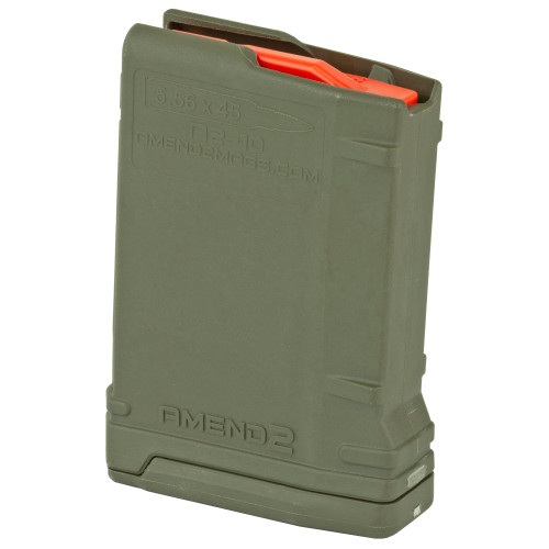 Amend2 AR15/M4/M16 10-Round Magazine in Olive Drab Green - Part #AM14556MOD2ODG10