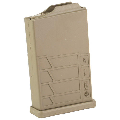 MDT MAG AICS 308/6.5CM 10-Round Polymer Magazine in Flat Dark Earth