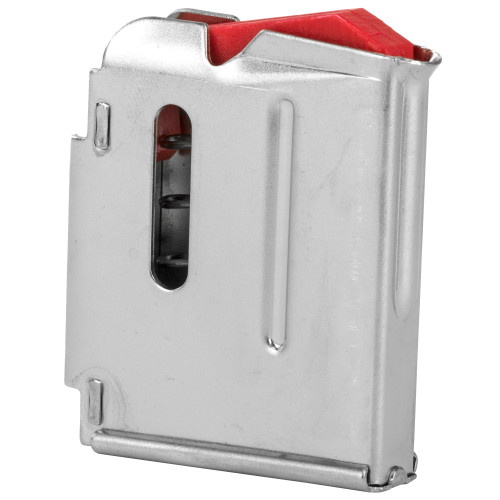 Savage Arms MAG SAV 93 Series 17 HMR 5-Round Silver Magazine Savage Arms MAG SAV 93 Series 17 HMR 5-Round Silver Magazine