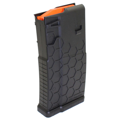 HEXMAG HX20-SR25-BLK 20-Round .308 Winchester AR10 Magazine in Black