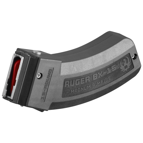 Ruger BX-15 Magazine for 17 HMR - 15 Rounds, Black