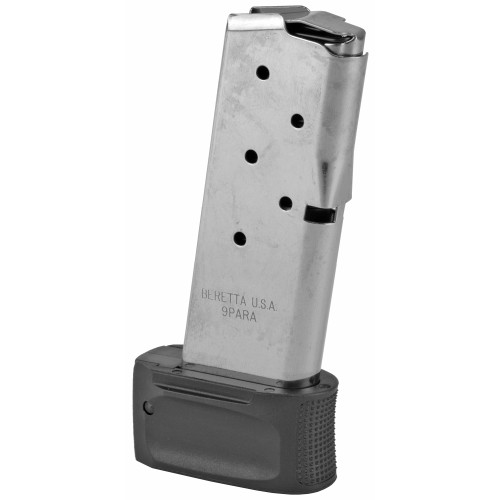 Beretta APX Carry 9mm Magazine with Extended Base Pad * 8 Round Capacity
