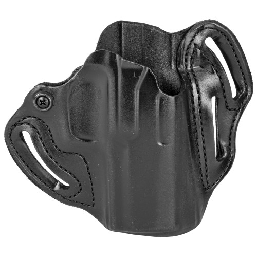 DeSantis Gunhide Speed Scabbard Belt Holster for SIG P320 - Right Hand, Black Leather