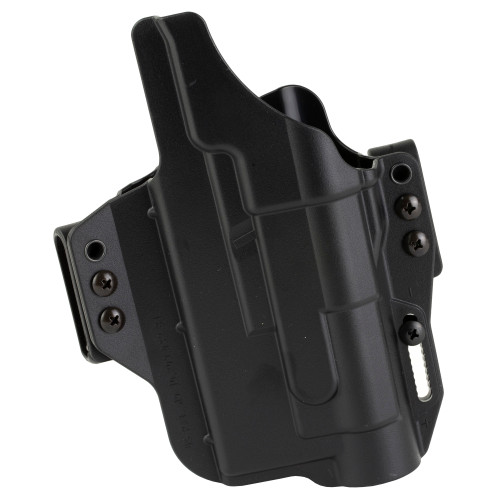 Bravo Concealment Torsion Light Bearing IWB Holster for Glock 19 * Right Hand, Black Polymer