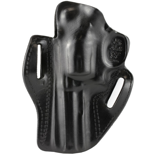 DeSantis Gunhide Speed Scabbard Belt Holster for Right Hand, Black Leather - Model 2