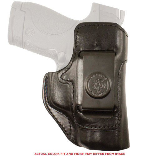 DeSantis Gunhide Inside Heat(TM) Micro 9 Right-Hand IWB Leather Holster - Black