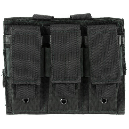 NcSTAR Triple Pistol Magazine Pouch Black - Model CVP3P2932B for Secure and Fast Access to Three Magazines