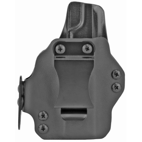 BlackPoint Tactical DualPoint Appendix Inside the Waistband Holster for P365 * Right Hand Leather and Kydex Concealed Carry Solution