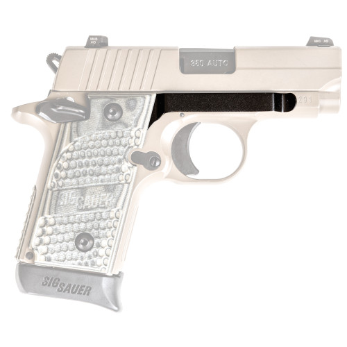 Techna Clip for SIG P238, Right Hand, Black Steel * Easy IWB Concealed Carry Solution