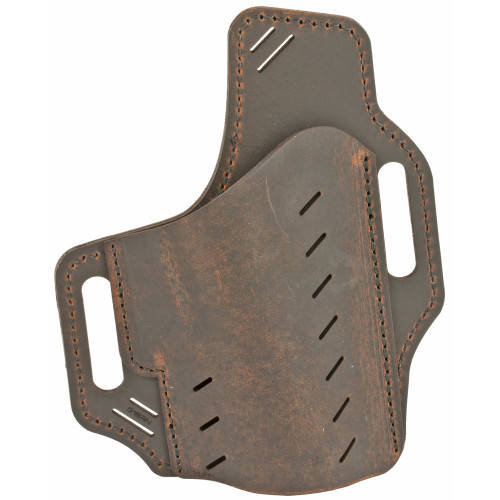 Versacarry Guardian Belt Holster for 4-Inch Barrel Handgun, Right Hand, Brown Leather
