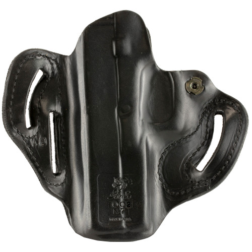 DeSantis Gunhide Speed Scabbard Belt Holster for Glock 20, Right Hand, Black Leather