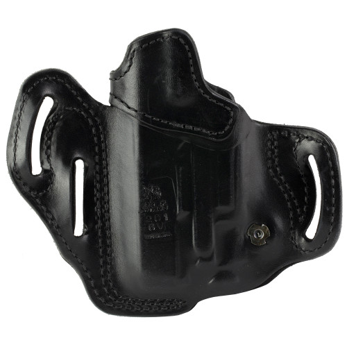 DeSantis Gunhide Vengeance Scabbard for G19 with TLR-7A, Right Hand, Black Leather