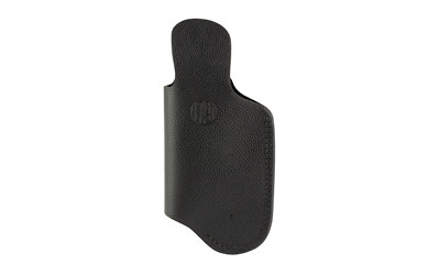 1791 Gunleather Smooth Concealment Inside Waistband Holster for Right Hand, Black Leather, Optic Ready and Light Bearing Compatible