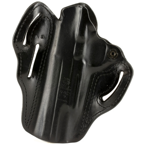 DeSantis Gunhide Speed Scabbard Belt Holster for 1911, Right Hand, Black Leather * Model 2