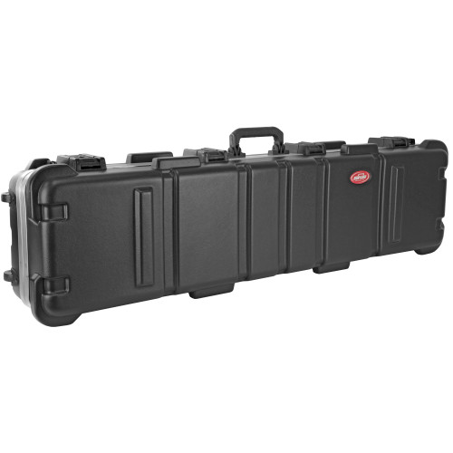 SKB Sports 2SKB-5009 Double Rifle Case in Black with Wheels - 50 x 9.5 x 6 Inches