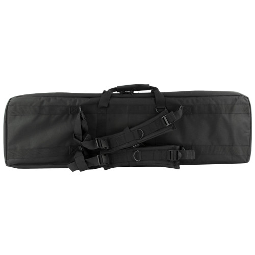 NcSTAR VISM Double Carbine Case 42 Inch Black Nylon Rifle Storage