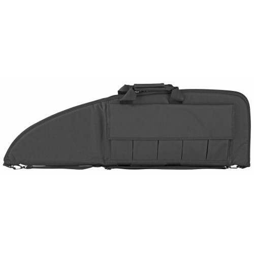 NcSTAR VISM Rifle Case 38-Inch, Black with High-Density Foam Padding