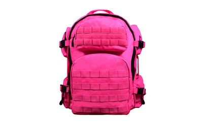 NcSTAR VISM Tactical Backpack Pink * Durable Nylon Pack with Multiple Compartments