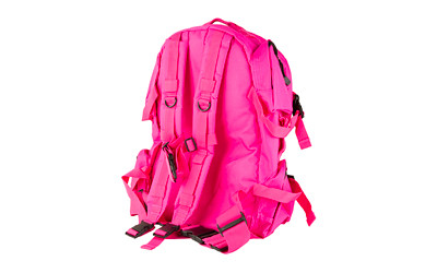 NcSTAR VISM Tactical Backpack Pink * Durable Nylon Pack with Multiple Compartments