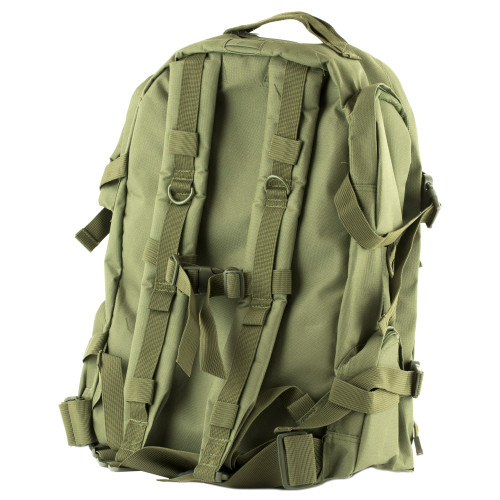 NcSTAR VISM Tactical Backpack CBG2911 * Green Nylon Gear Bag with Multiple Compartments and MOLLE Webbing