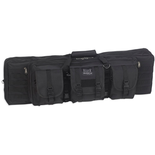 Bulldog Cases Tactical 37-Inch Rifle Case in Black with Nylon Construction