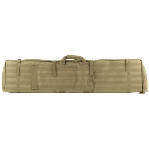 NcSTAR CVSM2913T Rifle Case Shooting Mat in Tan with Backpack Straps and MOLLE Webbing