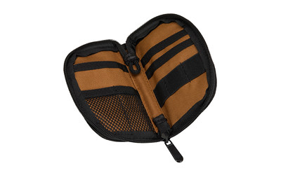 US PeaceKeeper EDC Pocket Organizer - Versatile Nylon Bag for Daily Carry in Black or Tan