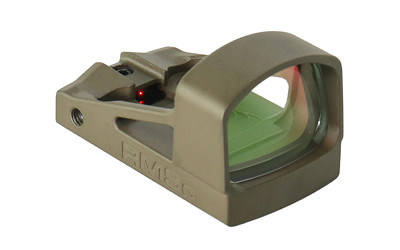Shield Sights RMSc 4 MOA Glass Edition Reflex Red Dot Sight in Olive Drab Green