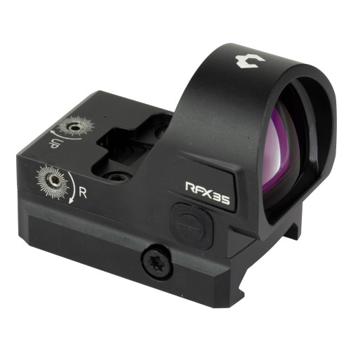 Viridian RFX-35 1X22 Micro Green Dot Reflex Sight for Handguns, Shotguns, and Rifles