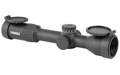 Steiner H6Xi 2-12x42mm Rifle Scope with MHR Reticle, Black
