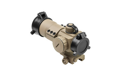 NcSTAR 35mm Red/Green/Blue Dot Reflex Sight for AR15/M4 with Tan Finish * Part #DRGB135T