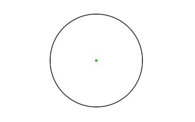 Trijicon MRO SD 25mm Red Dot Reflex Sight with Ambidextrous Brightness Control and Waterproof Housing