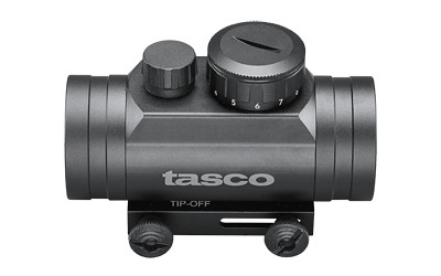 Tasco Pro Point 1X30 Red Dot Sight with 5 MOA Dot and Versatile Mounting Options