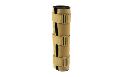 Cole-TAC HTP 7.5 Suppressor Cover Coyote - High Temperature Python (HTP) Suppressor Cover with Metal Shell and BOA Strap