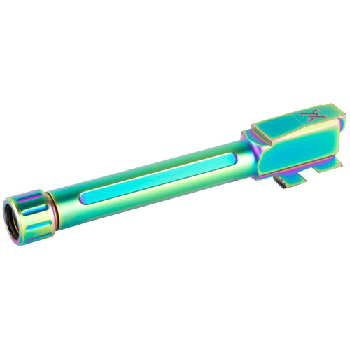 True Precision Spectrum Rainbow PVD Threaded Barrel for Glock 48 9mm - Part TP-G48B-XTC