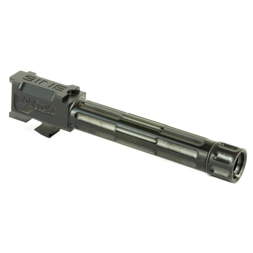 LANTAC 9INE Fluted Threaded Barrel for Glock 19 9mm - Black